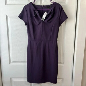 Elegant dark purple dress from Banana republic NWT size 2